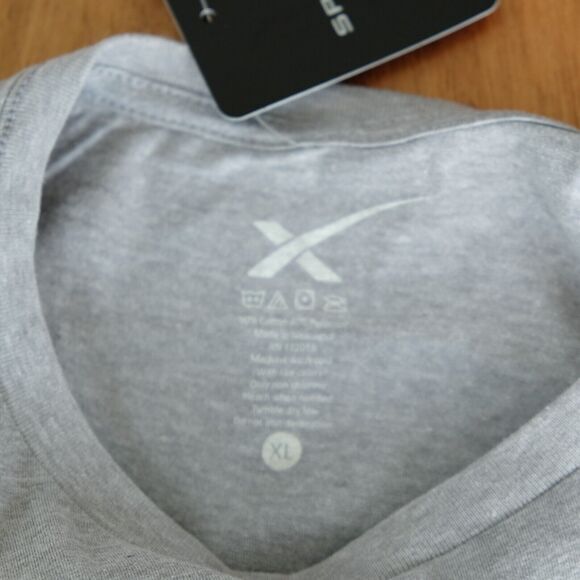SpaceX Limited Edition‎ T-Shirt Women Sz XL Grey Collectible CRS-14 NWT - Picture 4 of 8
